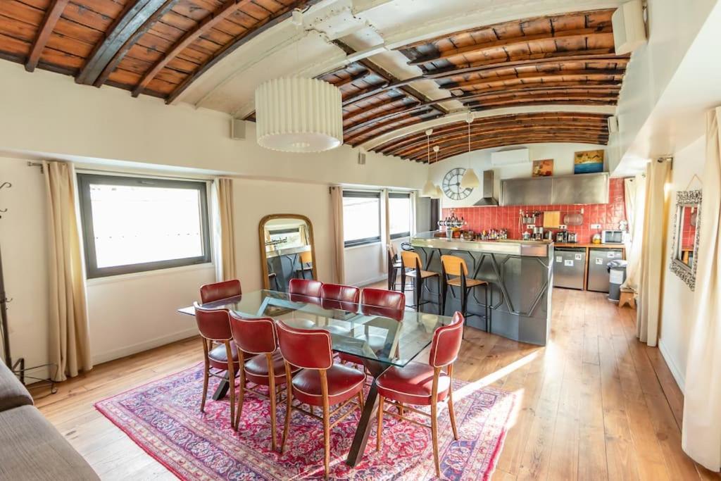 Grande Peniche 4 Ch - 10 Pers -Paris - Ile De Puteaux- Terrasses Villa Kültér fotó