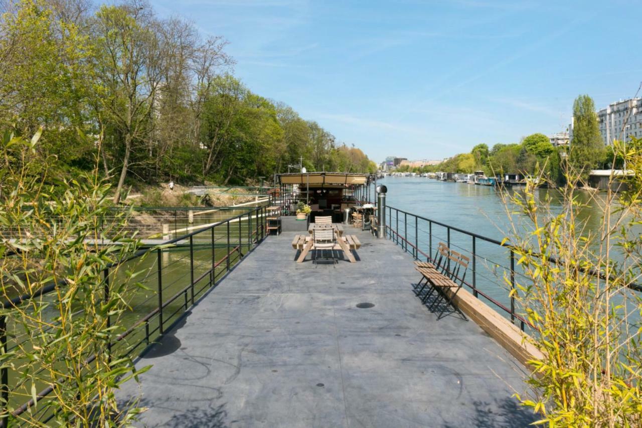 Grande Peniche 4 Ch - 10 Pers -Paris - Ile De Puteaux- Terrasses Villa Kültér fotó